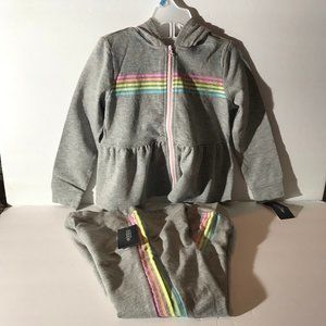 Toddler Girls 4T Ideology 2pc Jogging Suit. NWT.